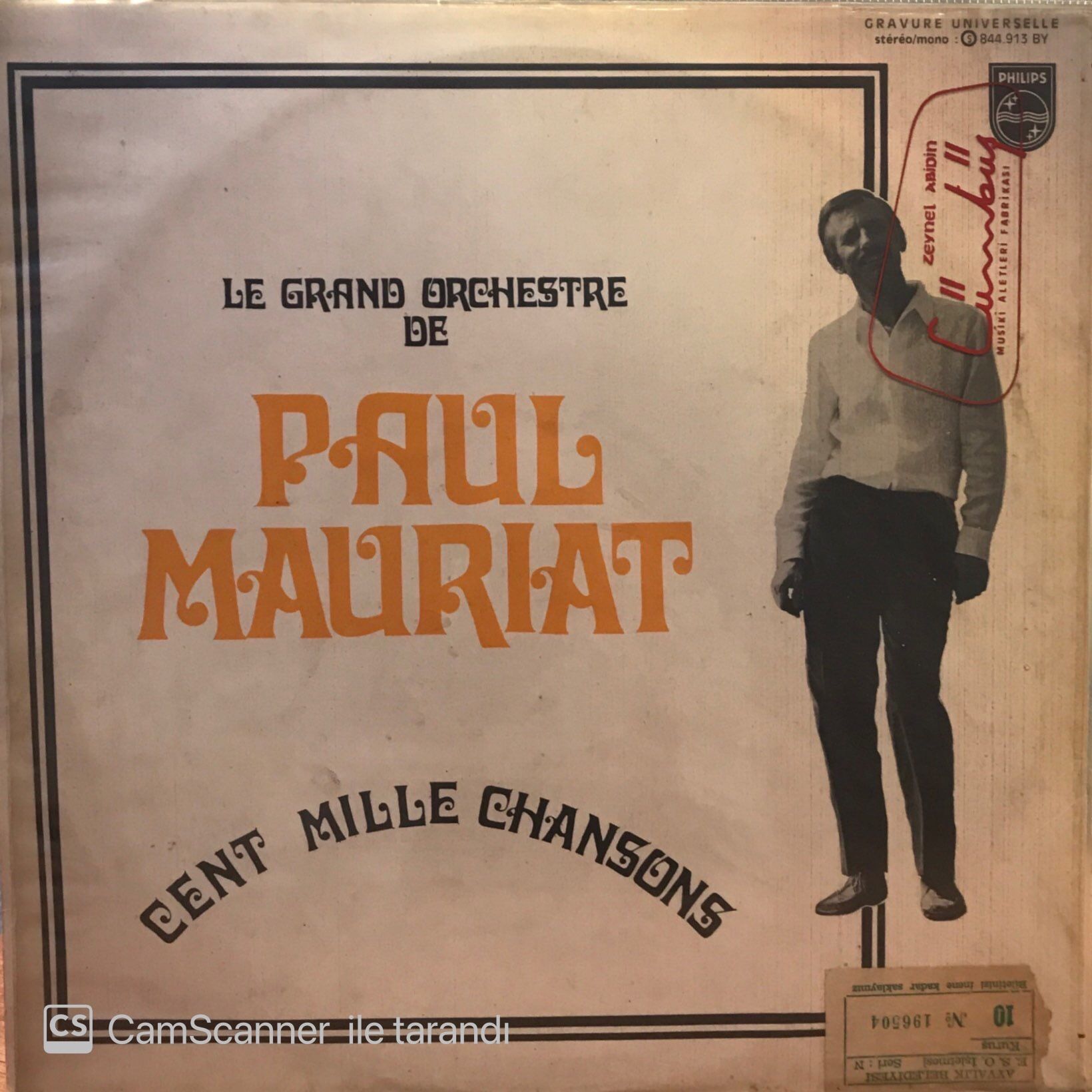 Le Grand Orchestre De Paul Mauriat – Cent Mille Chansons LP