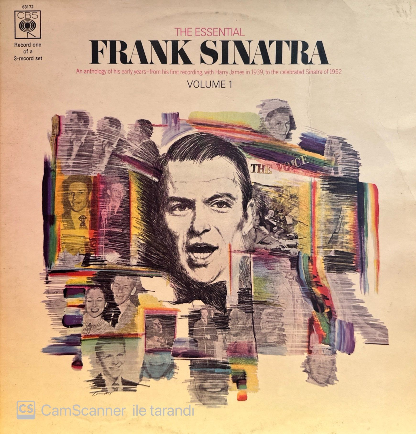 Frank Sinatra – The Essential Frank Sinatra Volume 1-2-3 LP