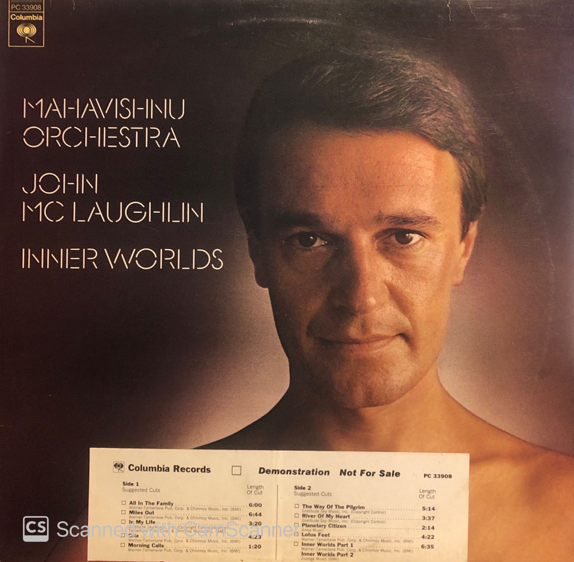 Mahavishnu Orchestra / John McLaughlin – Inner Worlds LP