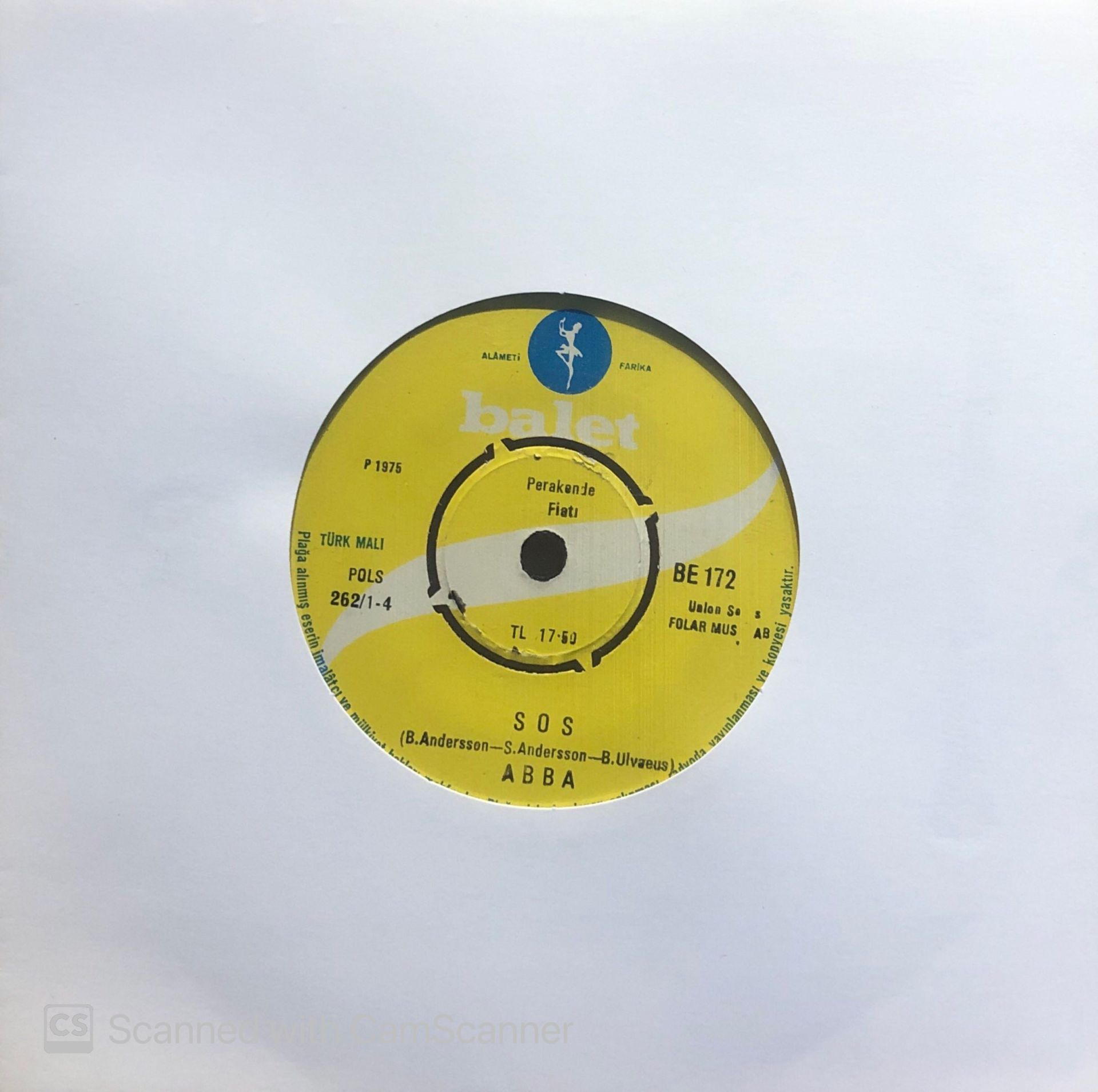 ABBA - SOS / I Do I Do I Do I Do I Do 45lik