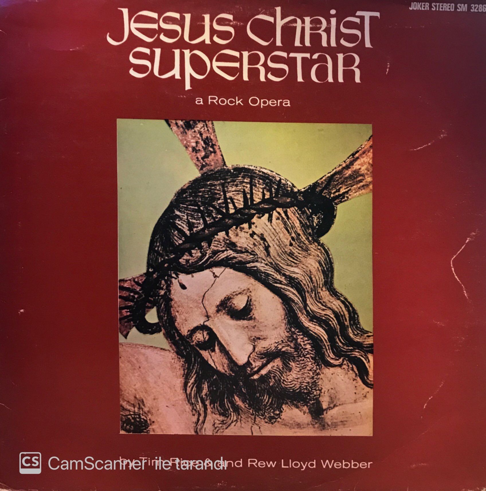 Tim Rice & Andrew Lloyd Webber – Jesus Christ Superstar - A Rock Opera LP