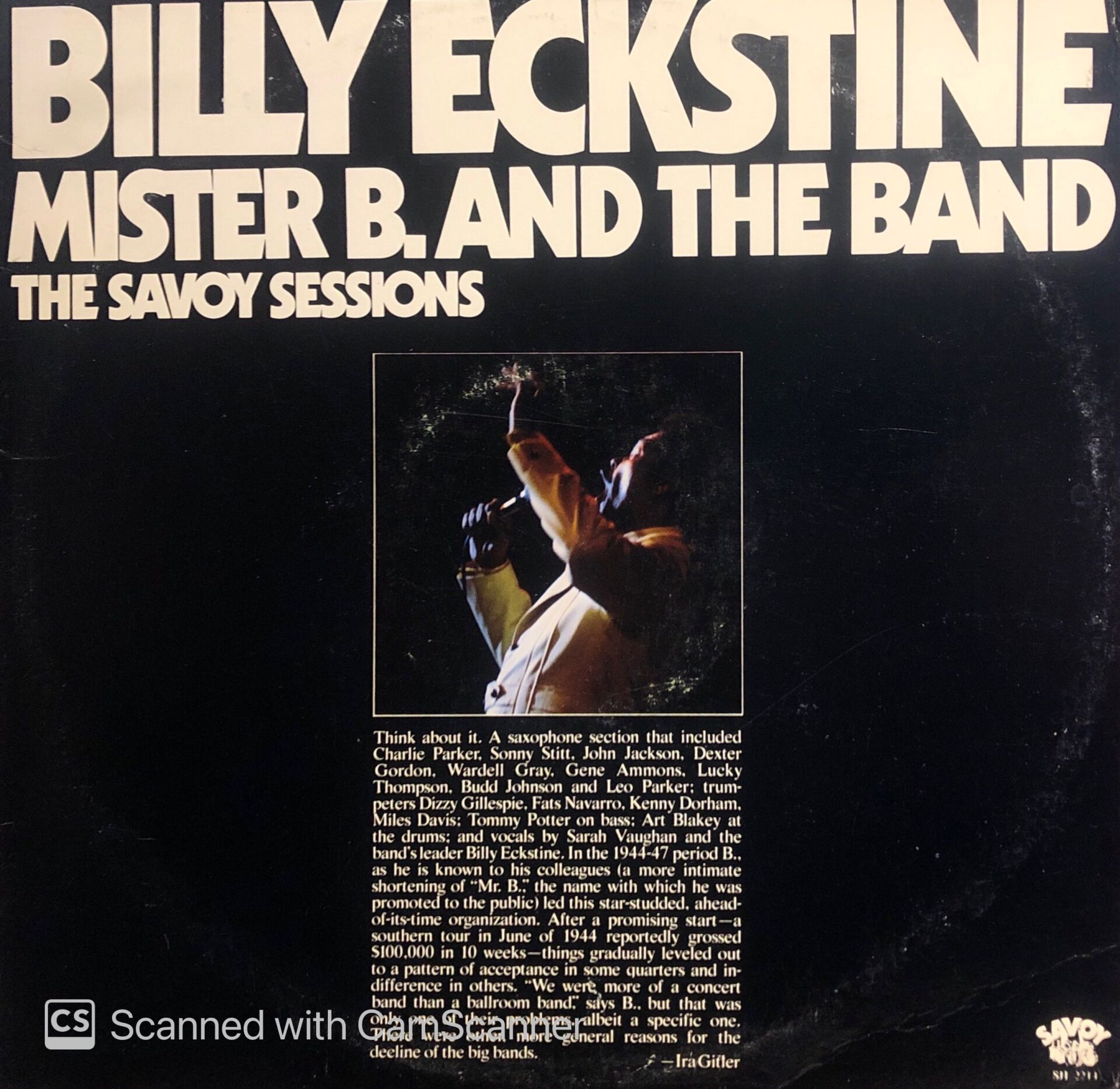 Billy Eckstine – Mister B. And The Band LP