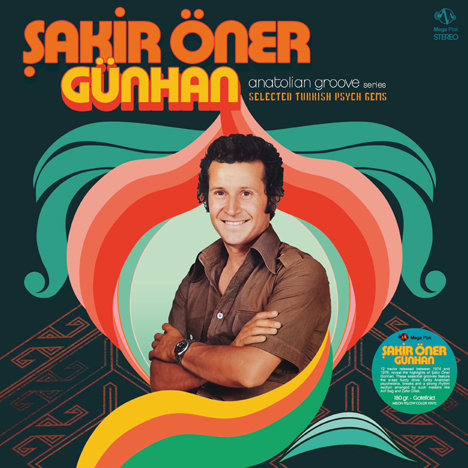 Şakir Öner Günhan - Anatolian Groove LP