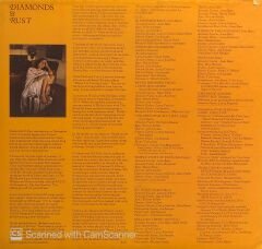 Joan Baez – Diamonds & Rust LP