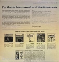 Henry Mancini And His Orchestra And Chorus – The Best Of Mancini Volume 2 LP