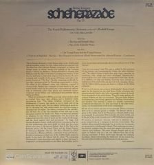 The Royal Philharmonic Orchestra*, Rudolf Kempe, Rimsky-Korsakov* – Scheherazade Op. 35 LP