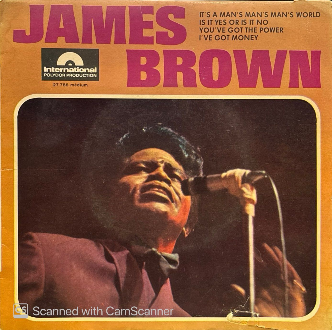 James Brown – It's A Man's Man's Man's World / Is It Yes Or Is It No / You've Got The Power / I've Got Money 45'lik