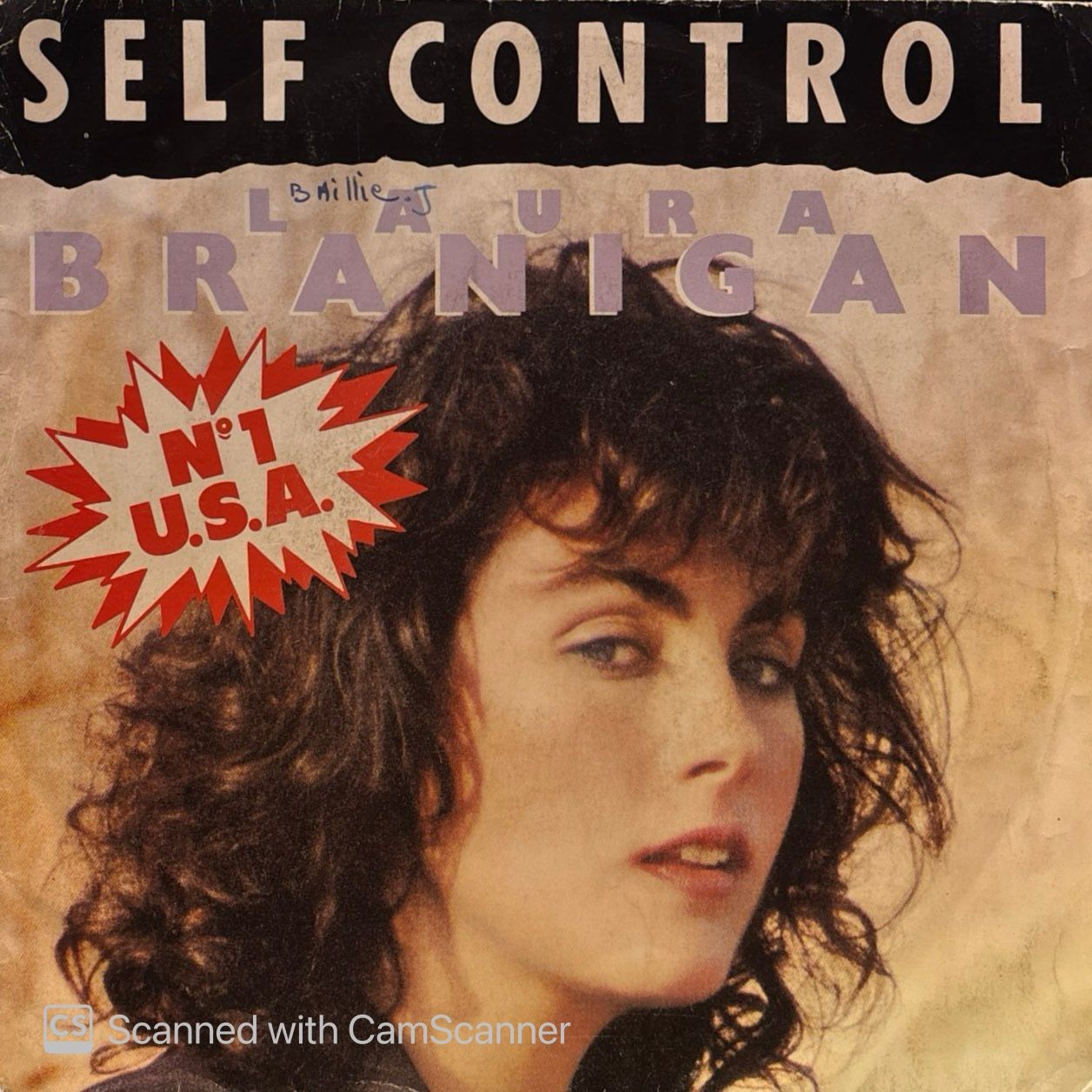 Laura Branigan – Self Control / Silent Partners 45'lik