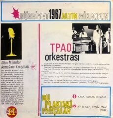 TPAO Orkestrası - Ay Beyaz Deniz Mavi / Kara Toprak 45lik