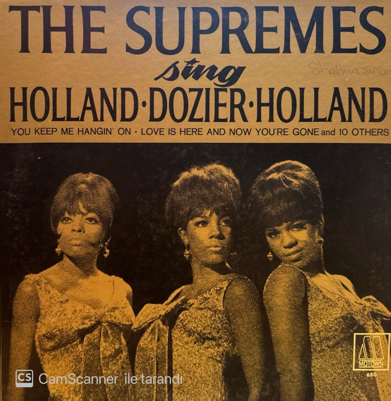 The Supremes – Supremes Sing Holland▪Dozier▪Holland LP