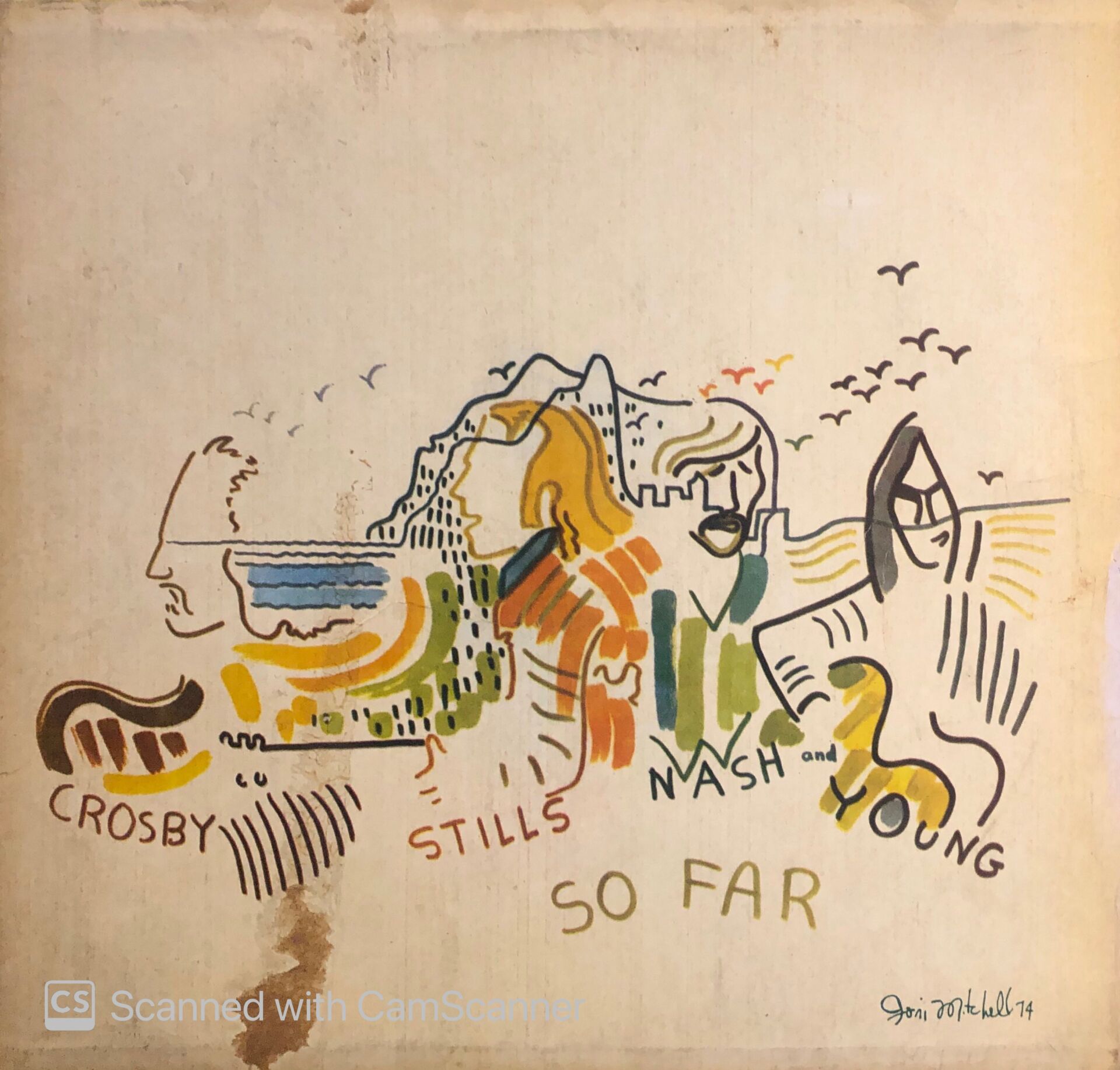 Crosby, Stills, Nash & Young – So Far LP