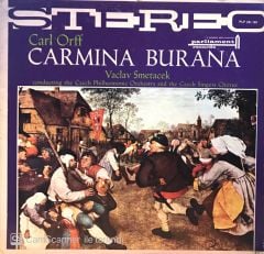 Václav Smetáček, The Czech Philharmonic Orchestra, Czech Singers Chorus, Carl Orff – Carmina Burana LP