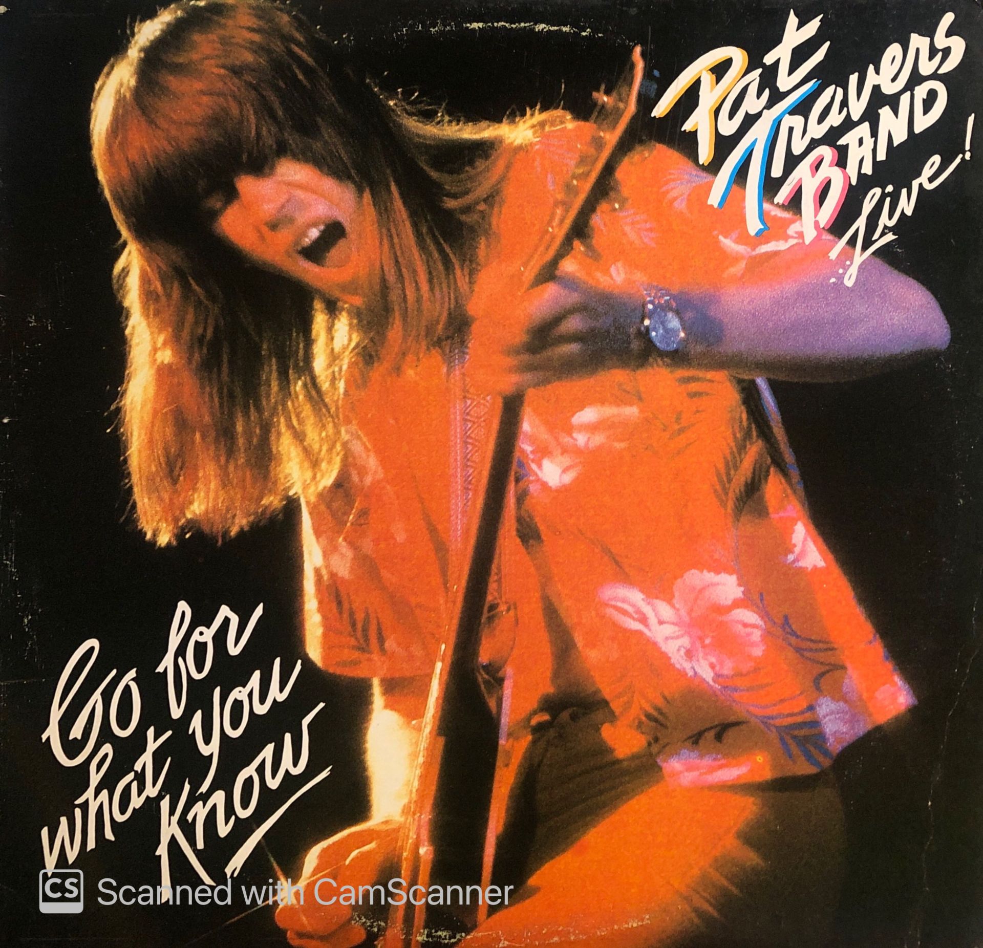 Pat Travers Band – ...Live! Go For What You Know LP