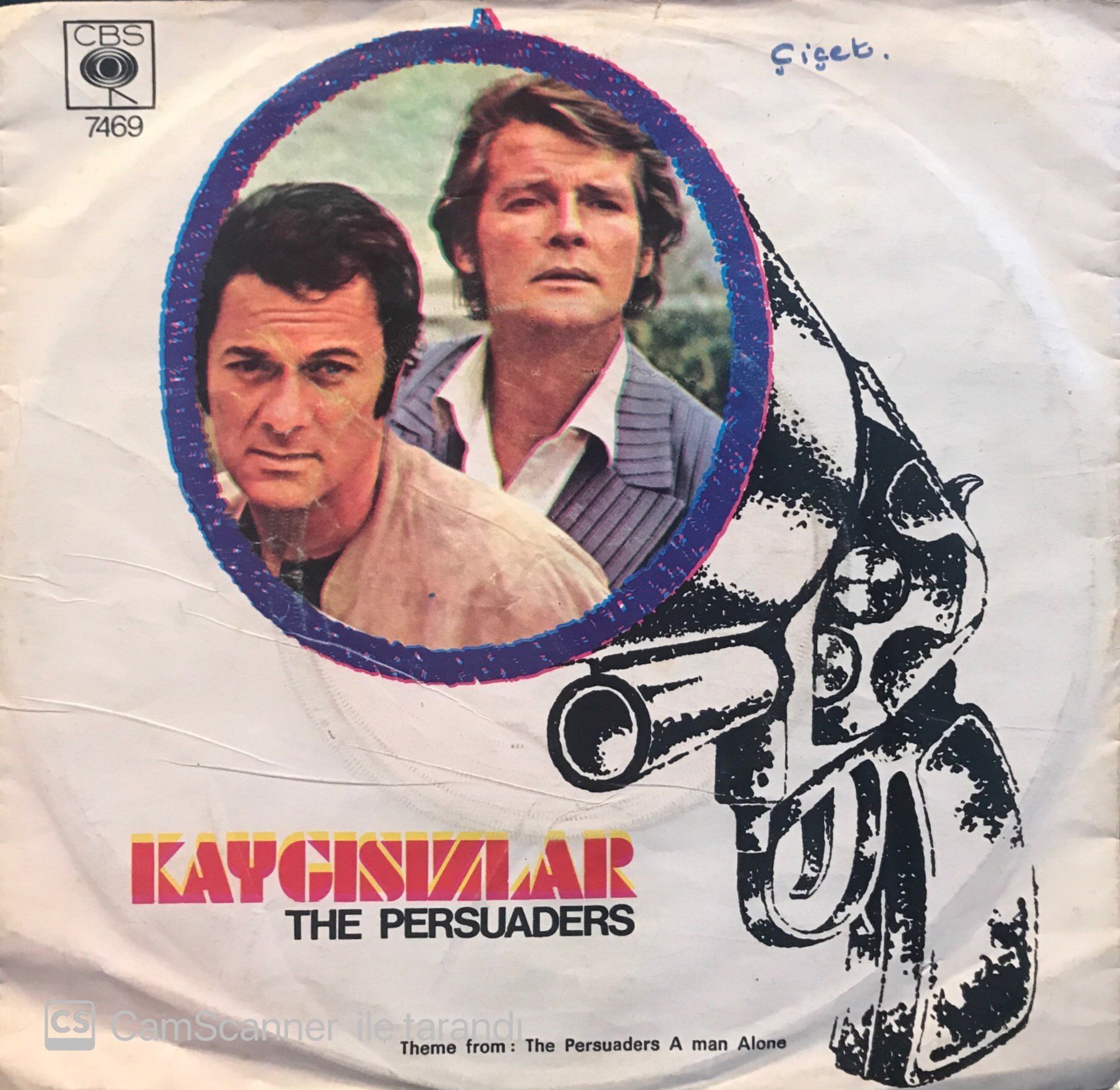 John Barry - Theme from '' The Persuaders'' ( Kaygısızlar ) / A Man Alone 45'lik