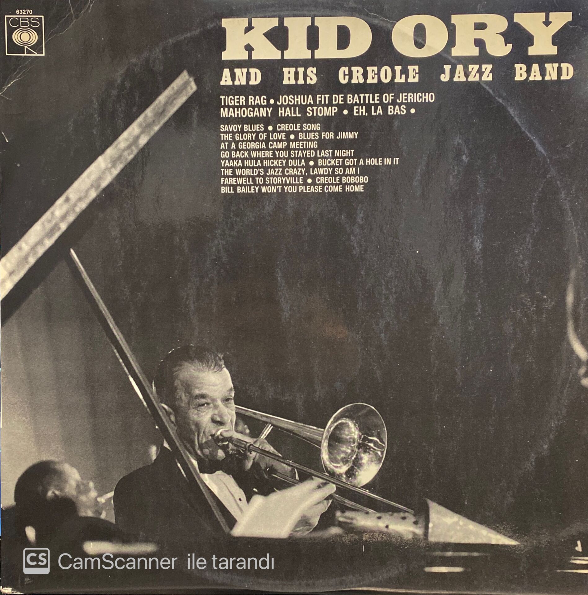 Kid Ory And His Creole Jazz Band LP