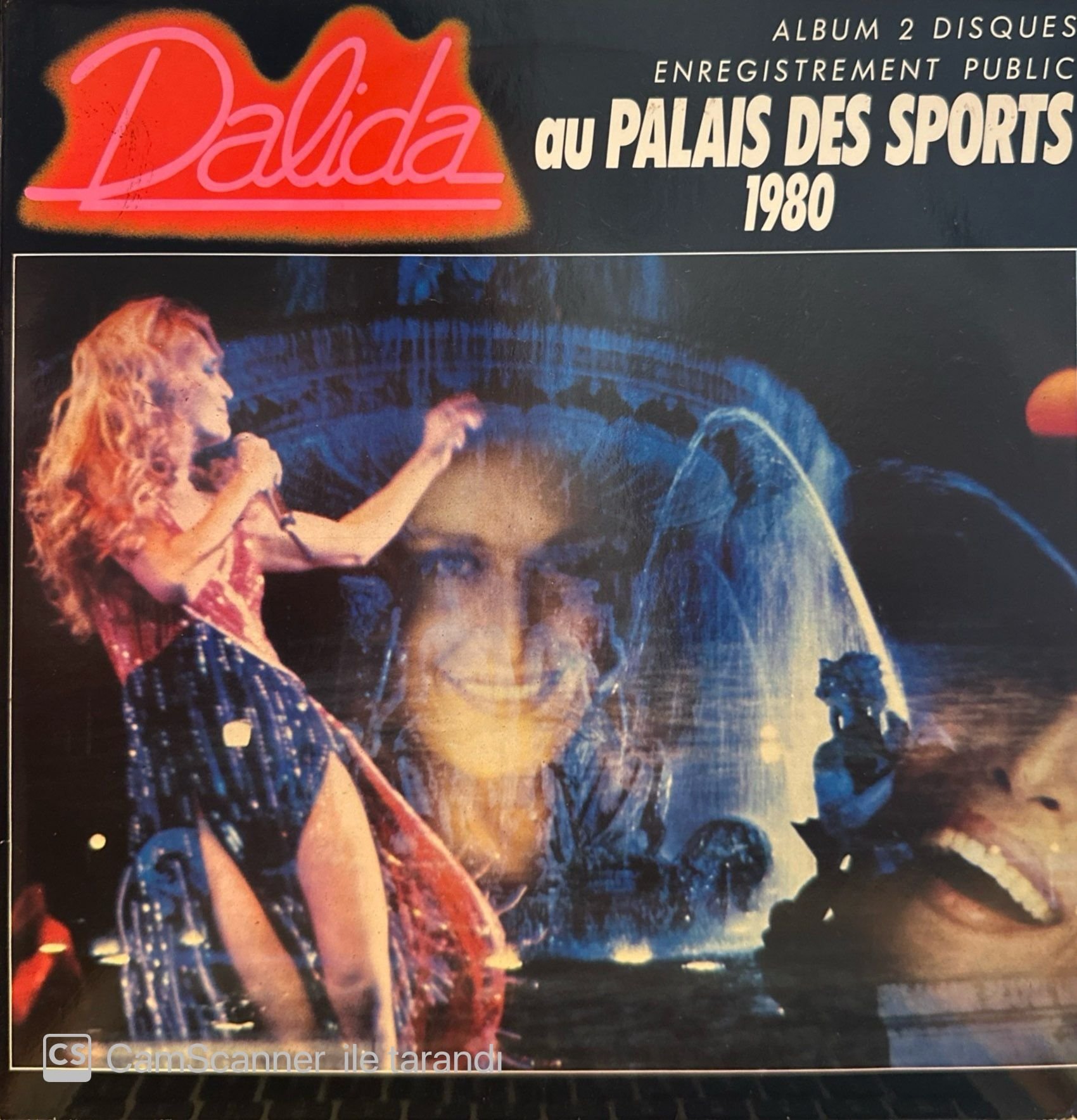 Dalida – Dalida Au Palais Des Sports 1980 (Enregistrement Public) LP