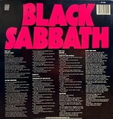 Black Sabbath – Master Of Reality LP