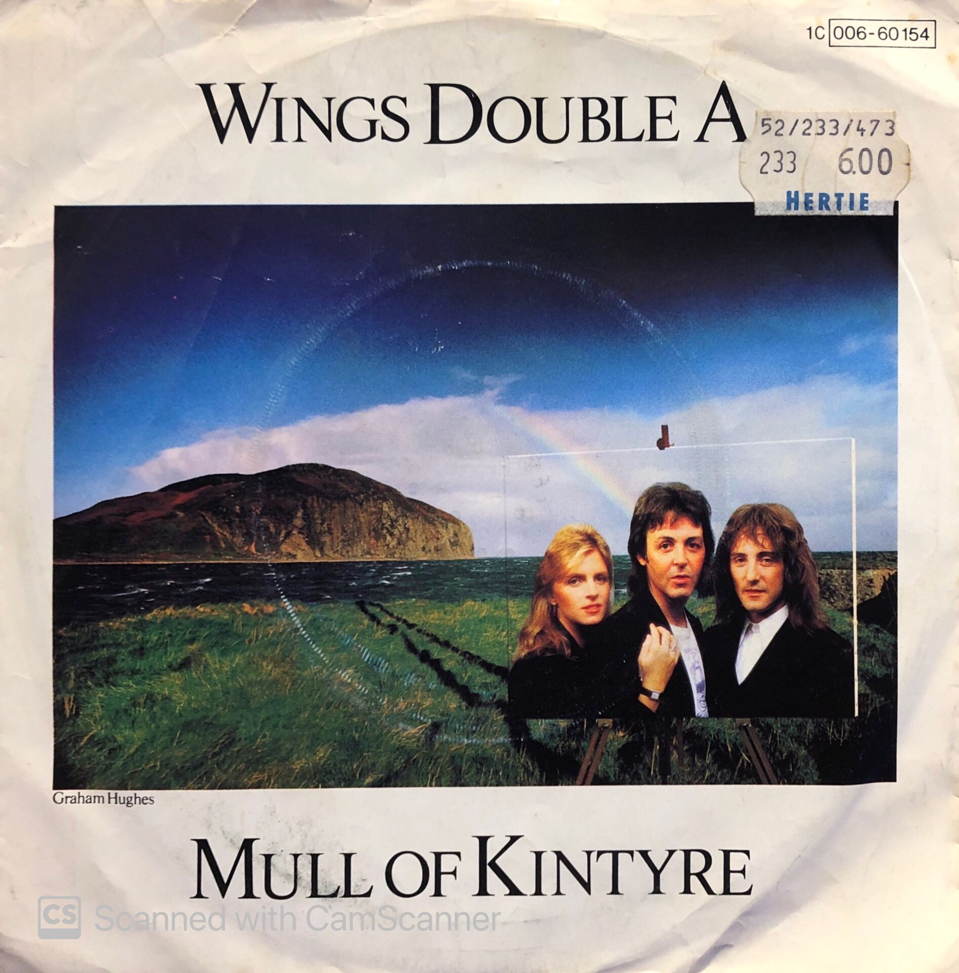 Wings Double A - Mull Of Kintyre / Girls' School 45lik