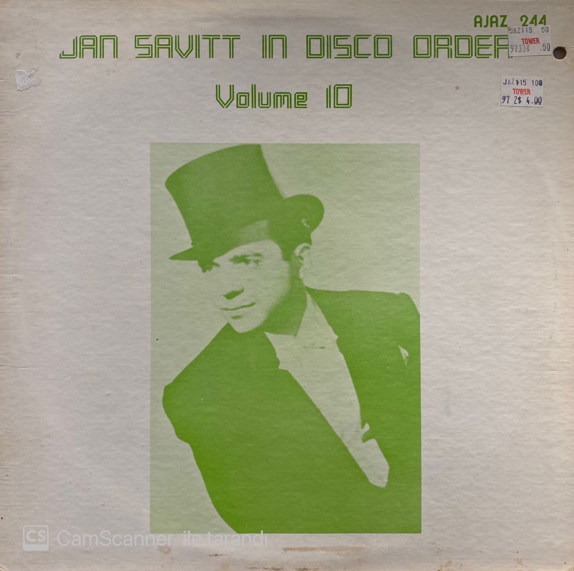 Jan Savitt – Jan Savitt In Disco Order, Volume 10 LP