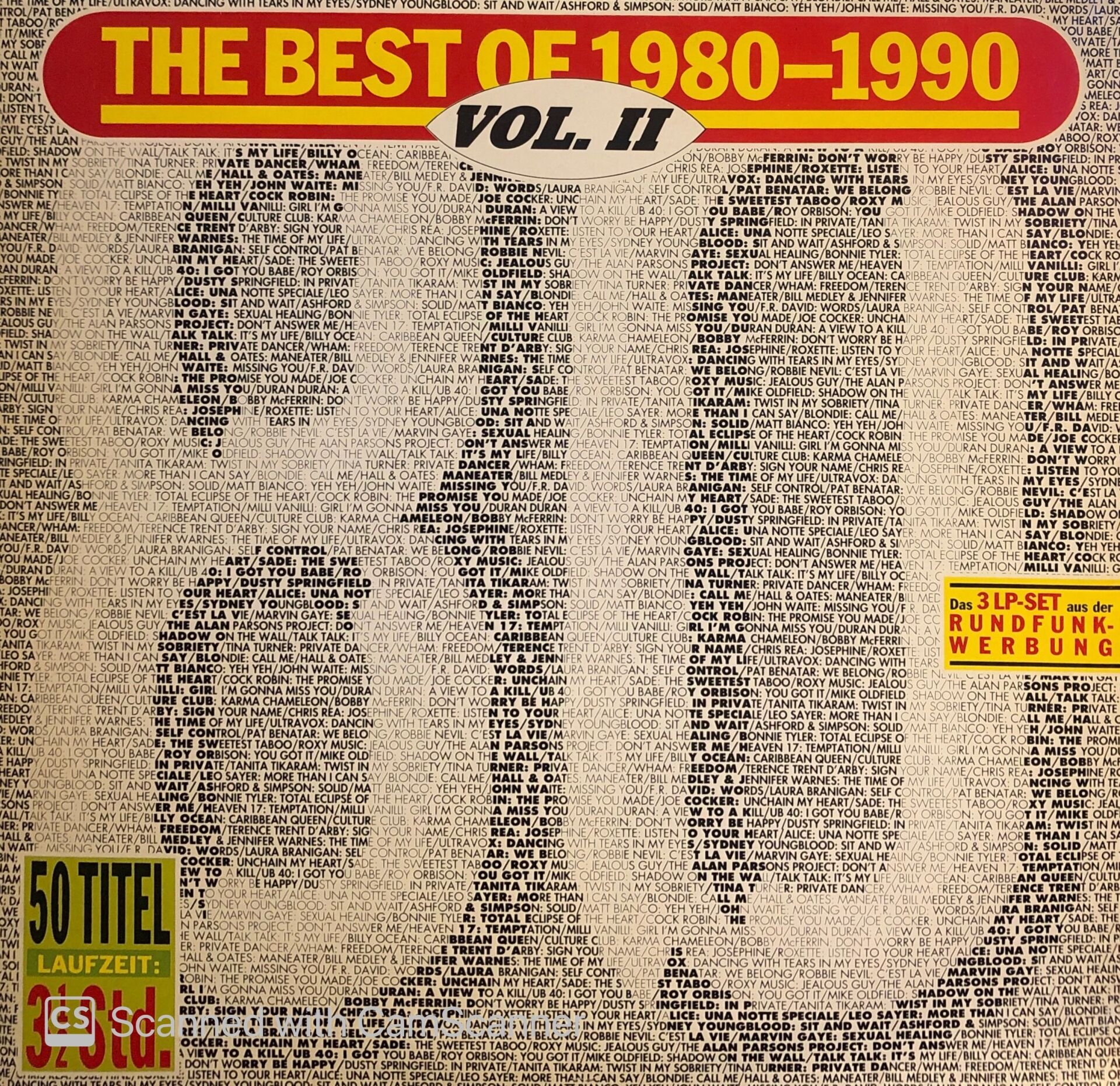 The Best Of 1980-1990 Vol. II LP