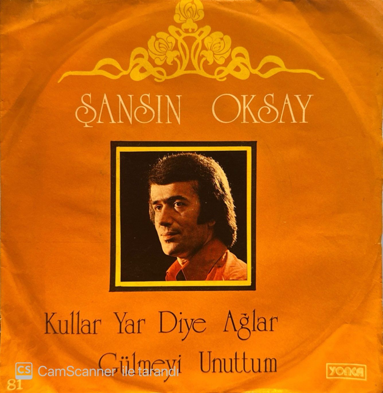 Şansın Oksay - Kullar Yar Diye Ağlar / Gülmeyi Unuttum 45'lik