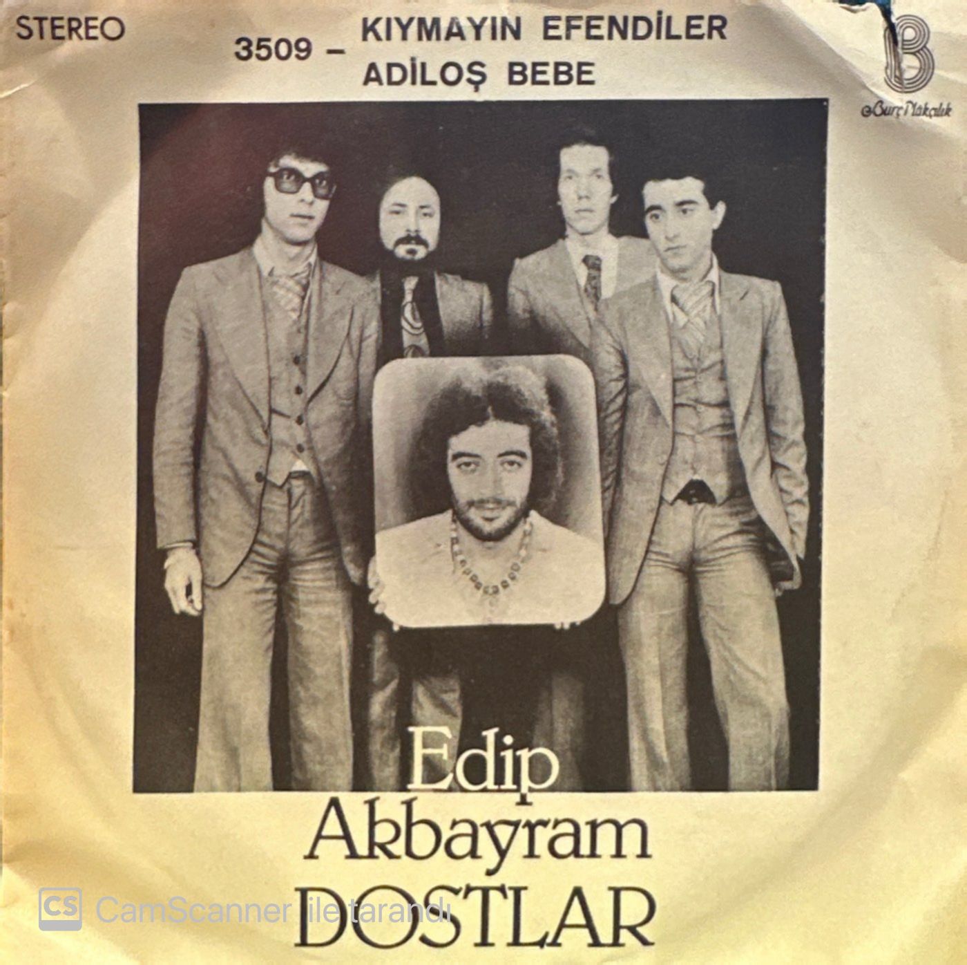 Edip Akbayram - Kıymayın Efendiler / Adiloş Bebe 45'lik