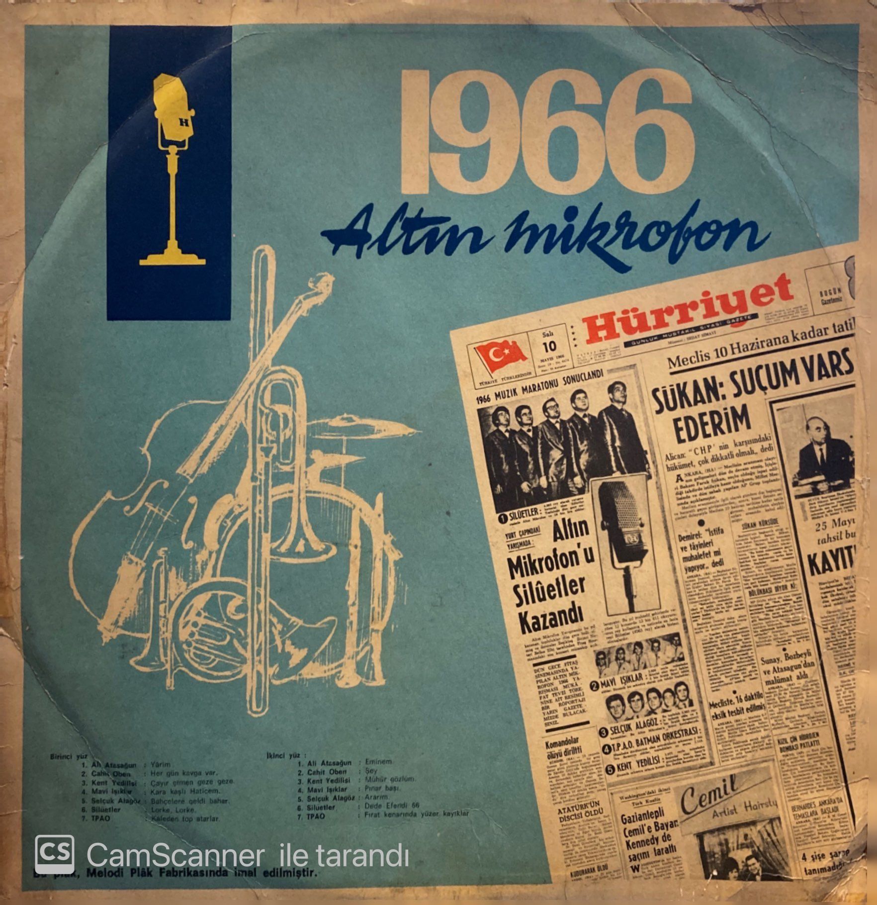 1966 Altın Mikrofon LP