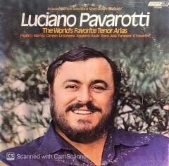 Luciano Pavarotti – The World's Favorite Tenor Arias LP