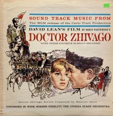 The Cinema Sound Stage Orchestra – Sound Track Music From Doctor Zhivago LP