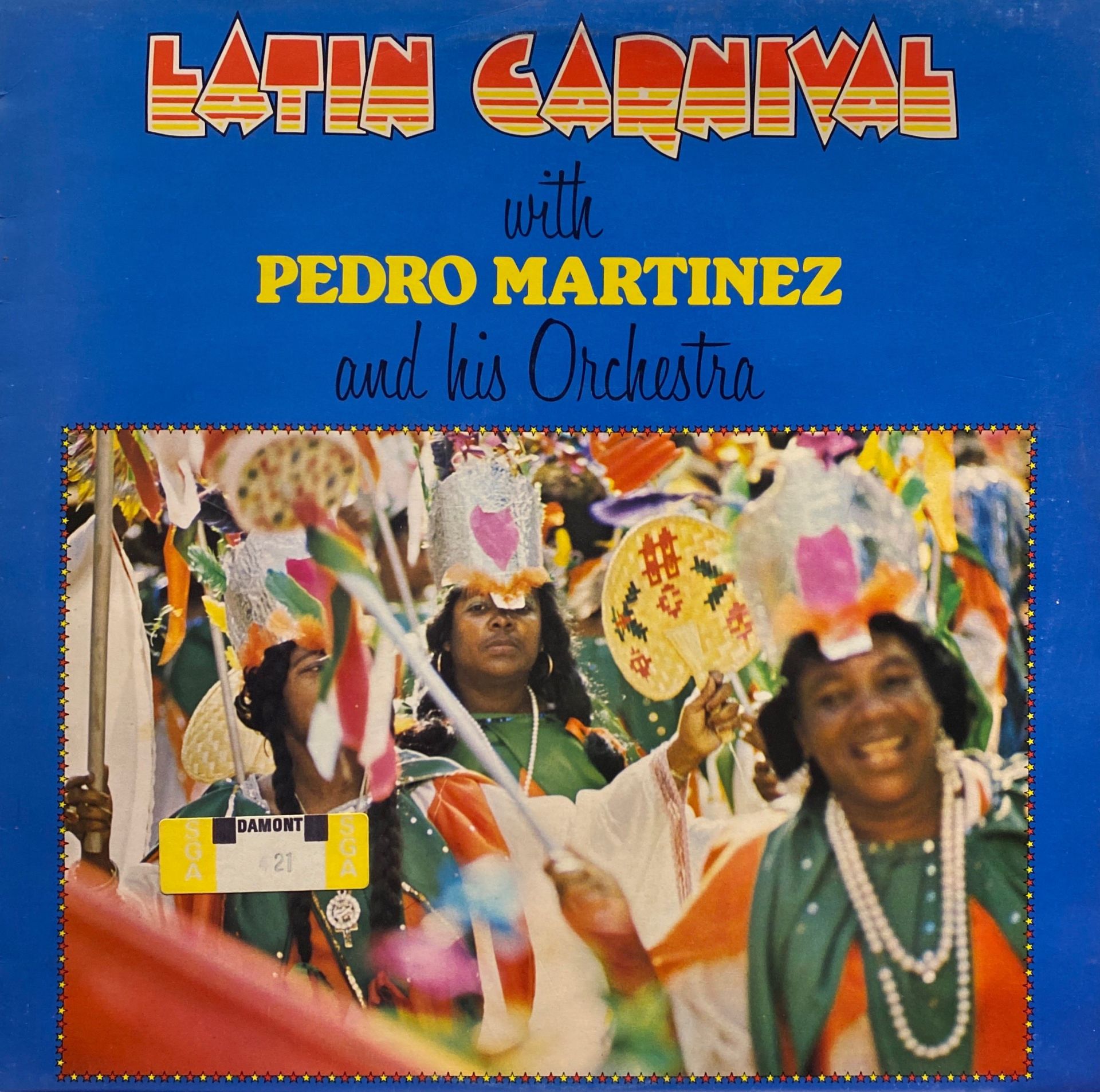 Pedro Martinez And His Orchestra* – Latin Carnival LP