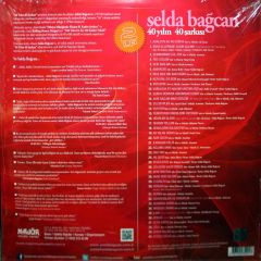 Selda Bağcan – 40 Yılın 40 Şarkısı LP ( Selda ıslak imzalıdır )