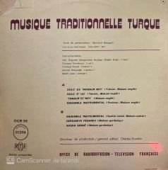 Musique Traditionnelle Turque - Pièces Instrumentales LP