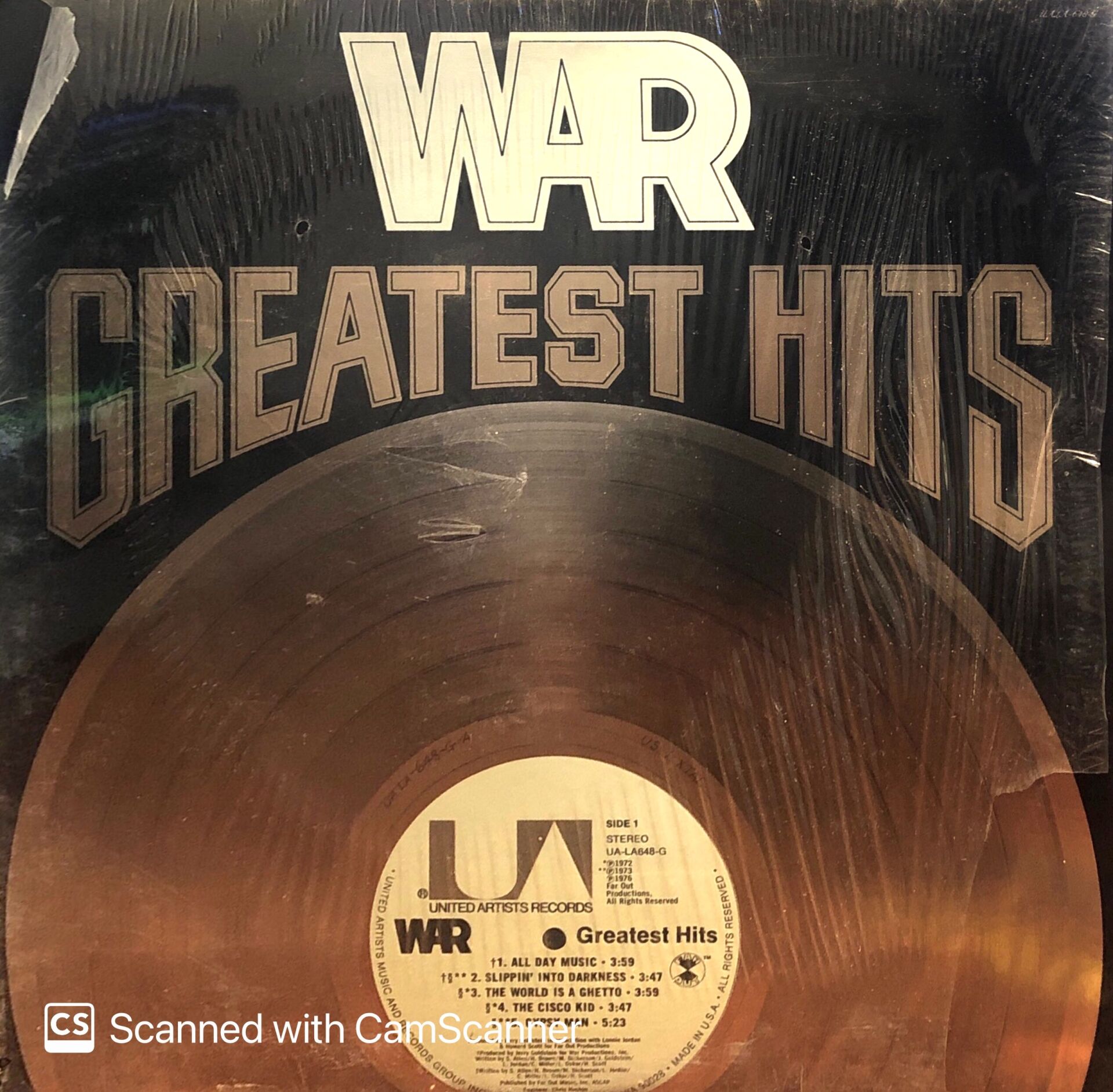 War – War Greatest Hits LP