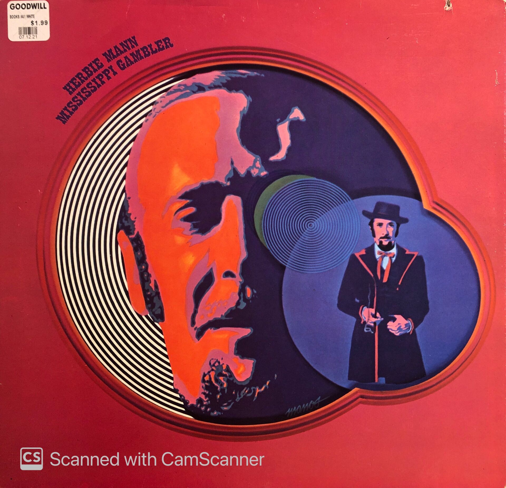 Herbie Mann – Mississippi Gambler LP