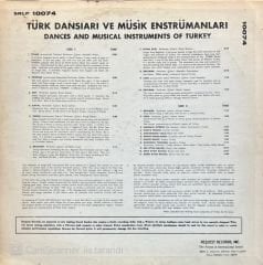 Türk Dansları Ve Muzik Enstrümanları - Dances And Musical Instruments Of Turkey LP