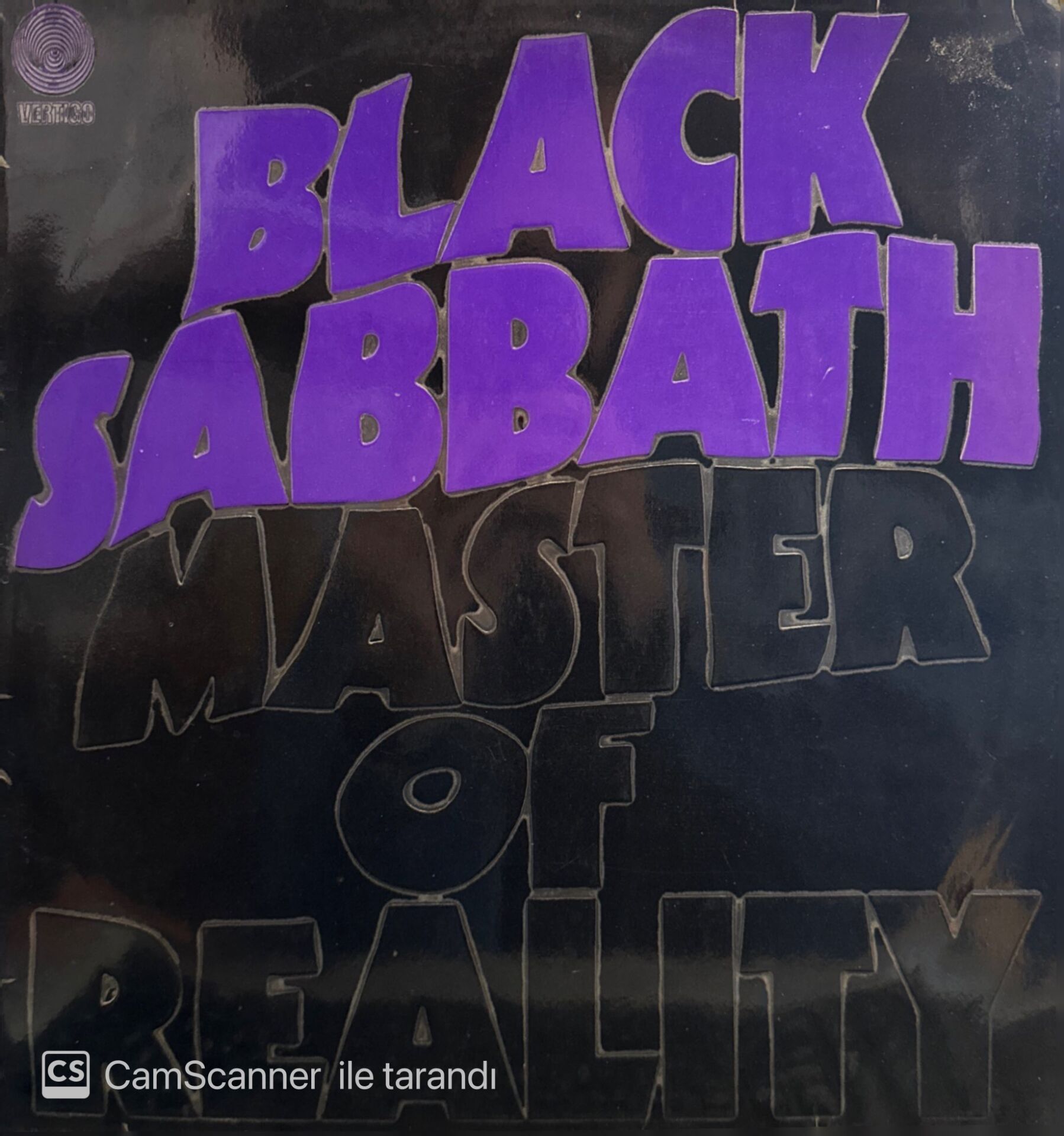 Black Sabbath – Master Of Reality LP ( Vertigo Baskı )