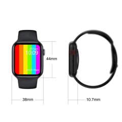 Yui W26 44mm Watch 6 Plus Akıllı Saat Pembe
