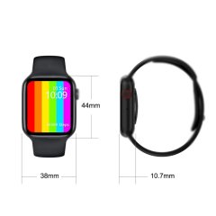Yui W26 44mm Watch 6 Plus Akıllı Saat Pembe