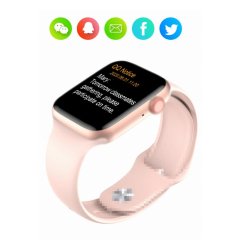 Yui W26 44mm Watch 6 Plus Akıllı Saat Beyaz