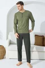 Kly 5038 Damat 4'Lü Kısa Kol Şort Takım Ve Uzun Kol Pijama Çeyiz Set Takım
