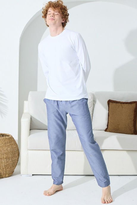 Kly 1026  Damat 5'Li Penye  Triko Hırkalı Kısa Kol Şort Takım Ve Uzun Kol Pijama Çeyiz Set Takım