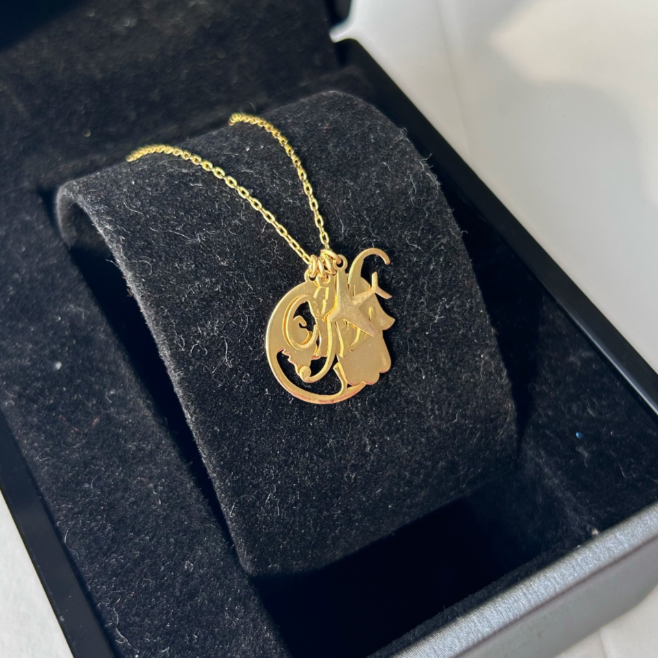 925 Ayar Gümüş Charm Sembol Kolye