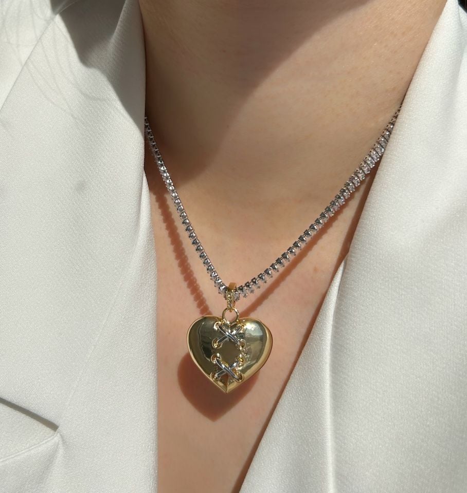 Heart Mix Su Yolu Choker