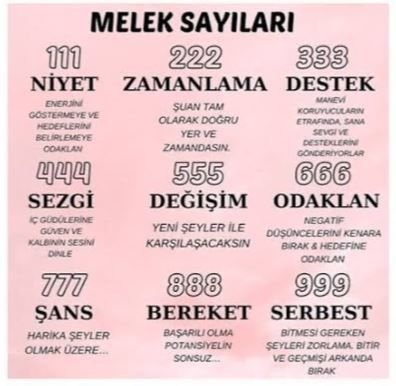 925 Ayar Gümüş Melek Sayıları Kolye