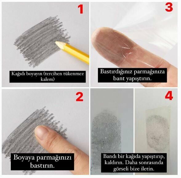 Yuvarlak Parmak İzi Bileklik