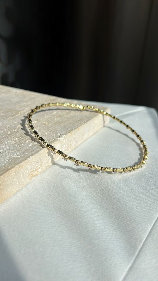 Taşlı Choker Kolye