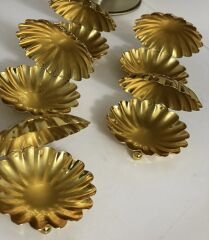 GOLD KAPLAMA 6 LI MİDYE LOKUMLUK