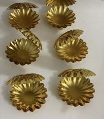 GOLD KAPLAMA 6 LI MİDYE LOKUMLUK