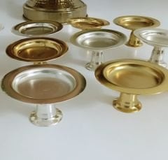 12 LI GOLD VE GÜMÜŞ MAKARONLUK LOKUMLUK