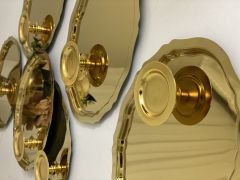 2 MODEL GOLD OVAL TEPSİ 25 CM  VE GOLD MAKARONLUK 6 LI TAKIM